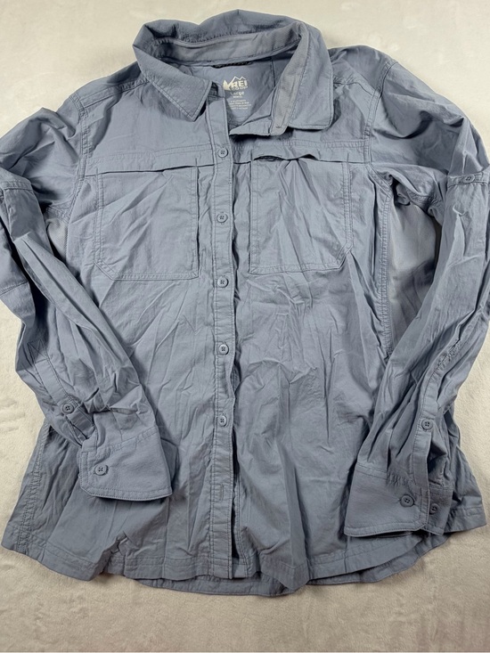 REI Tops - REI women’s Lightweight Long-Sleeve Shirt - Slate Blue